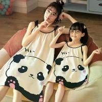 ราคา ชุดจับคู่แม่-ลูกสาว, ชุดนอนสาวใหญ่, ชุดนอนบางใหม่, สำหรับเด็กผู้หญิง, เสื้อผ้ากีฬาเครื่องปรับอากาศ, ชุดฤดูร้อน, ปี 2025 (1731425563963589785)