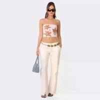 ราคา เสื้อเกาะอก ไหมพรม พิมพ์ลาย เท่ ทันสมัย เรียบหรู เหมาะกับหน้าร้อน ปี 2024 (1731263872252478789)