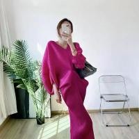 ราคา ชุดสตรีมุสลิม, แฟชั่น, 12 สี, ใหม่, จีบ, คอวี, สไตล์ Batwing, เดรสยาว, สีทึบ, หลวม, ขนาดพัลส์, ยืดสูง, ชุดลำลอง, เหมาะสำหรับ Raya (1731921963073308964)