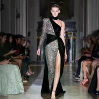 ราคา เดรสกำมะหยี่, สีดำ, ไหล่เดียว, แขนยาว, เรียบหรู, สลิมฟิต, ผ่าข้าง, เหมาะสำหรับผู้หญิง, สไตล์สังคม, เอวแน่น, ในสต็อก, บูติกการค้าต่างประเทศ (1731279055307180861)