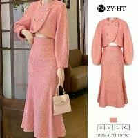ราคา เดรสสไตล์เวียดนาม เซ็ต 2 ชิ้น พร้อมเสื้อโค้ท กระโปรงหางปลา เดรสผู้หญิง 11198 (1731049224939079763)