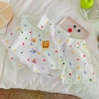 ราคา ชุดสูทกางเกงขาสั้นเสื้อเด็กผู้ชายและเด็กผู้หญิง ชุดทูพีซ ผ้าฝ้ายเต็มตัวเด็กฟองน้ำ ระบายอากาศได้ดี ใส่สบาย ดูดซับเหงื่อ คอลเลคชั่นฤดูร้อน 2025 มี 7594 คน (1731412718267565209)