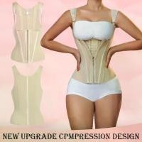 ราคา ชุดกระชับสัดส่วนสำหรับผู้หญิง SHAPSHE เข็มขัดรัดหน้าท้อง ชุดกระชับสัดส่วนออกกำลังกาย มีสายสะพายไหล่ปรับระดับได้ (1731311933884630931)