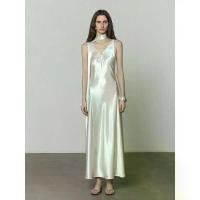 ราคา Uma เสื้อผ้าผู้หญิง กว่างโจว สิบสามแถว สีขาว Stall 2025 เดรสใหม่ต้นฤดูใบไม้ผลิ เดรสคอวี เรียบหรู สำหรับผู้หญิง (1732182446521682627)