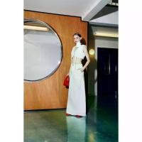 ราคา The SRT X11 (TSK187) - White Denim Skirt กระโปรงยาวทรงเอผ้าเดนิมสีขาว มีซิปหน้า กระเป๋า 2 ข้าง ผ่าหลัง (1731323642997212724)