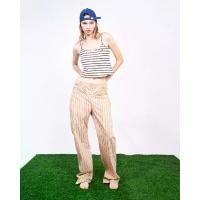 ราคา Kloset College Striped Pants LS2-24-P005-C กางเกงผ้าฝ้ายลายทาง (1731450932264731852)