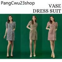 ราคา MAVE เดรส รุ่น Vase dress suit สี Mocha,Dark navy,Burgundy (1731213723928135075)