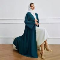 ราคา ชุดเดรสคาร์ดิแกนมุสลิมตะวันออกกลาง Abaya, แฟชั่นหรูหรา, พร้อมข้อมือผูก, ใหม่ในฤดูกาล 2025, ในสต็อก ชุดเดรส ผู้ หญิง อิสลาม แบบ กางเกง (1732299610365070196)