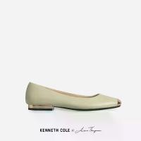 ราคา KENNETH COLE x ANNE THONGPRASOM รองเท้าส้นแบนผู้หญิงรุ่น ASTAIRE FLATS SAGE สีเขียวพาสเทล ( FLT - KF14077LE-300 ) (1731281744666395872)