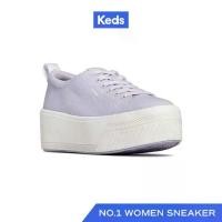 ราคา [จัดส่งทันที] KEDS รองเท้าผ้าใบ มีส้น รุ่น SKYLER CANVAS สีม่วง ( WF67928 ) (1732034460630157598)