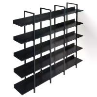 ราคา ชั้นวางหนังสือแบบเปิด, สไตล์อุตสาหกรรม, โครงเหล็กสีทึบ, 5 ชั้น, เหมาะสำหรับใช้ในบ้านและสำนักงาน (1731754973260843849)