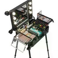 ราคา กระเป๋าใส่เครื่องสำอางมืออาชีพ 21 นิ้ว และ 24 นิ้ว มีไฟ รวมเครื่องมือรถเข็น กระเป๋าแต่งหน้าคุณภาพระดับไฮเอนด์ กระจกหลายชั้น เหมาะสำหรับเก็บเครื่องสำอาง (1731448630337111124)