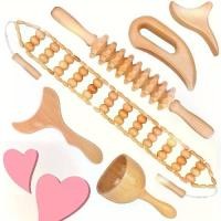 ราคา ชุดเครื่องมือนวดไม้ 6 ชิ้น ลูกกลิ้งกล้ามเนื้อ จุดทริกเกอร์ เครื่องนวดตัว มีหลายรูปร่างและขนาด สำหรับนวดตัวเต็มรูปแบบ (1730301029139843762)