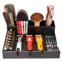 ราคา กล่องเก็บของสำหรับปัตตาเลี่ยน, คลิปหวีผมกันลื่น, ชั้นวางเครื่องมือกรรไกร, ภาชนะใส่กรรไกรตัดผม, อุปกรณ์ตัดผม (1731432325499161330)