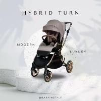 ราคา hybrid turn รถเข็นเด็ก สวยหรู รุ่นใหม่ล่าสุดจาก Babystyle UK พับอัตโนมัติ หมุนที่นั่งได้ ล้อใหญ่ (1731015331315026057)