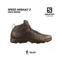 ราคา Salomon - Speed Assault 2 [Earth Brown] รองเท้าข้อสั้น รองเท้าผู้ชาย ตำรวจ ทหาร บูทเดินป่า น้ำหนักเบา (1732045382406408345)