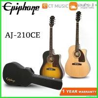 ราคา gingerZshop คุณภาพรับประกันได้ Epiphone AJ-210CE กีตาร์โปร่งไฟฟ้า กีต้าร์ ราคา ถูก สาย กิ ต้า โปง เบอร์ 11 parker guitar คองคอร์ด คลาสสิค (1730414635746888202)