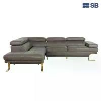ราคา SB Design Square โซฟาเข้ามุมซ้าย รุ่น Furama สีเทา (287x238x77 ซม.) (1730265716175898874)