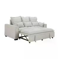 ราคา INDEX LIVING MALL โซฟาเบดผ้า 3 ที่นั่ง รุ่นโดมิน่า - สีครีม (1729995127344367672)