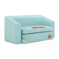 ราคา [Pre-Order 45-60 วัน] INDEX LIVING MALL โซฟาผ้าปรับนอน 2 ที่นั่ง รุ่นเวนส์เดย์ - สีน้ำเงิน (1731276090542688312)