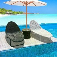 ราคา เตียงหวาย อาบเเดด เตียงริมสระ สไตล์เมดิเตอร์เรเนียน เตียงอาบแดด เตียงชายหาด หวายเทียมไม่เป็นเชื้อรา (1731462294286404250)