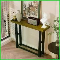 ราคา perineshop ความคงทน WISFOR ไม้ โต๊ะคอนโซล Rustic Wood Console Table (1730420928617351559)