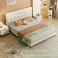 ราคา พร้อมส่ง เตียงนอน 6 ฟุต คุณภาพดี แข็งแรงทนทาน ไม้สนพาเลท กวาง*ยาว180*200CM เตียง เสริม เตียง ไม้สัก เตียง นอน ขนาด 6 ฟุต ประกอบ (1731333295251884568)