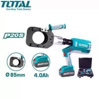 ราคา TOTAL คีมตัดสายเคเบิ้ล ไฮดรอลิค ไร้สาย 20 V (แบต 2 ก้อน + แท่นชาร์จ) รุ่นงานหนัก รุ่น TRCLI2002 (1729820334670842059)