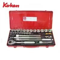 ราคา KOKEN 4241HM+C บ๊อกชุด 1/2"-6P-29 ชิ้น (มิล) ในกล่องเหล็ก (1729984537554094296)