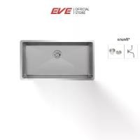 ราคา EVE ซิงค์ล้างจาน 1 หลุม สแตนเลส ติดตั้งใต้เคาเตอร์ UNDERMOUNT 750/450 (1729671006576347981)