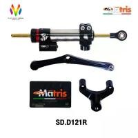 ราคา MATRIS กันสะบัดครบชุดพร้อมขาจับ Ducati Monster 821, Monster 1200 (1729699361264732595)