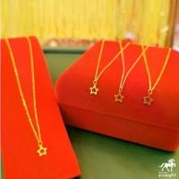 ราคา จัดส่งในกรุงเทพฯ สร้อยคอทองคจี้ หนัก 1 กรัม ทองคำแท้ 96.5% ขายได้ จำนำได้ มีใบรับประกัน (1731451227562477529)