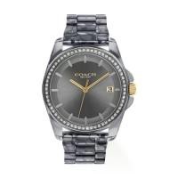 ราคา Coach CO14504273 Women Grson Grey Watch 36 mm. (1731000935539051283)
