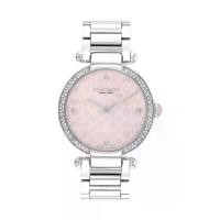 ราคา Coach CO14504182 COACH Cary Crystal Bezel Women's Watch นาฬิกาข้อมือผู้หญิง สี Silver (1731001139864046355)