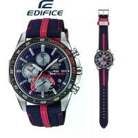 ราคา Scuderia Toro Rosso by Red Bull Limited Edition นาฬิกาข้อมือผู้ชาย สายหน้งแท้/ผ้า รุ่น EQB-1000TR-2ADR (1729707589226825987)