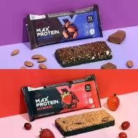 ราคา ￼Max Protein Bar (100g) โปรตีนบาร์ Protein 30g ยกกล่อง 12 แท่ง (1731072562951392110)