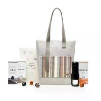 ราคา DoiTung ดอยตุง ชุดดอยตุงกาแฟแคปซูล กระเป๋าทรง Tote bag Grey 37.5×39 ซม. (1730765350415075728)