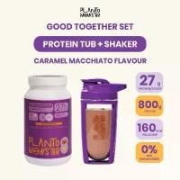 ราคา PlantoMonster: Caramel Macchiato Tub + Shaker โปรตีนพืช รส คาราเมล มัคคิอาโต้ แบบกระปุก 800 กรัม และแก้วเชค (1730393466137709268)