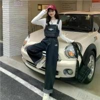 ราคา พร้อมส่ง-COD cicishop(2205)Denim Set เสื้อเอี๊ยมครอป+กางเกงยีนส์ แมตช์จับคู่สไตล์ฮิปสเตอร์สุดเท่ห์ (1729977072437004606)