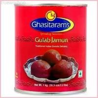 ราคา พร้อมส่ง-COD Gulab Jamun - Rossogulla Rasgulla 1kg Ghasitaram 1กก กุหลาบจามุน ขนมก้อนแป้ง หรือ 1กก นมผสมชีสในน้ำเชื่อม (1729780843191699539)