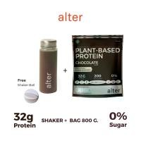 ราคา 1 bag with Alter Shaker: Alter Plant-Based Protein Dark Chocolate รสช็อกโกแลต ดาร์กช็อกโกแลต ขนาด800g โปรตีนพืช โปรตีน 1ถุงใหญ่ (1731317152402213481)