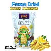 ราคา COD. Freeze Dried Durian Monthong King of fruit 100 % crispy snacks 210 g. (1731874682096028530)