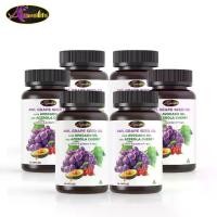 ราคา [พิเศษ 6 กระปุก] AWL Grape Seed Oil + Avocado oil & Acerola Cherry 60 แคปซูล (1731155183872674708)