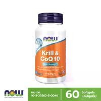 ราคา Now Foods - Krill & CoQ10 / คริลล์และโคคิวเท็น EPA & DHA 21.4% 500 mg. และ CoQ10 26% 50 mg (1730164478249241003)
