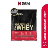 ราคา Optimum Nutrition Gold Standard Whey Protein 10 Lbs. เวย์โปรตีน มีส่วนช่วยเสริมสร้างกล้ามเนื้อ (1730042619017267570)