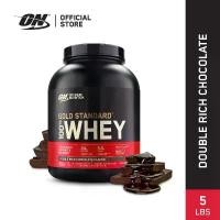 ราคา Optimum Nutrition Whey Protein Gold Standard 5LB - เวย์โปรตีน โกลด์ สแตนดาร์ด (1731815161354750505)