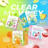ราคา Set รวมครบรส 4 กล่อง โปรตีนใส clear my whey by vitaminlogi (1729987895641148390)