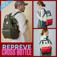 ราคา ,,[รุ่นผ้าใหม่ล่าสุด มีป้ายกันปลอม] กระเป๋าเป้ กันน้ำ anello REPREVE CROSS BOTTLE CANVAS gc (1731465690171147888)