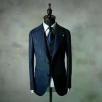 ราคา KINGMAN High Quality Italian Style Fully Handmade Full Canvas Bespoke สั่งตัดสูท สูทสั่งตัด ตัดสูท งานคุณภาพ สูทชาย สูทหญิง สูท ร้านตัดสูท เสื้อสูทตัดใหม่ สั่งตัด (1732046134107211785)