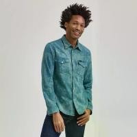 ราคา LEE เสื้อเชิ้ตแขนยาวผู้ชาย คอลเลคชั่น Lee + Paul Smith รุ่น LE S225MSHLT22 สียีนส์กลาง (1732055451448805893)